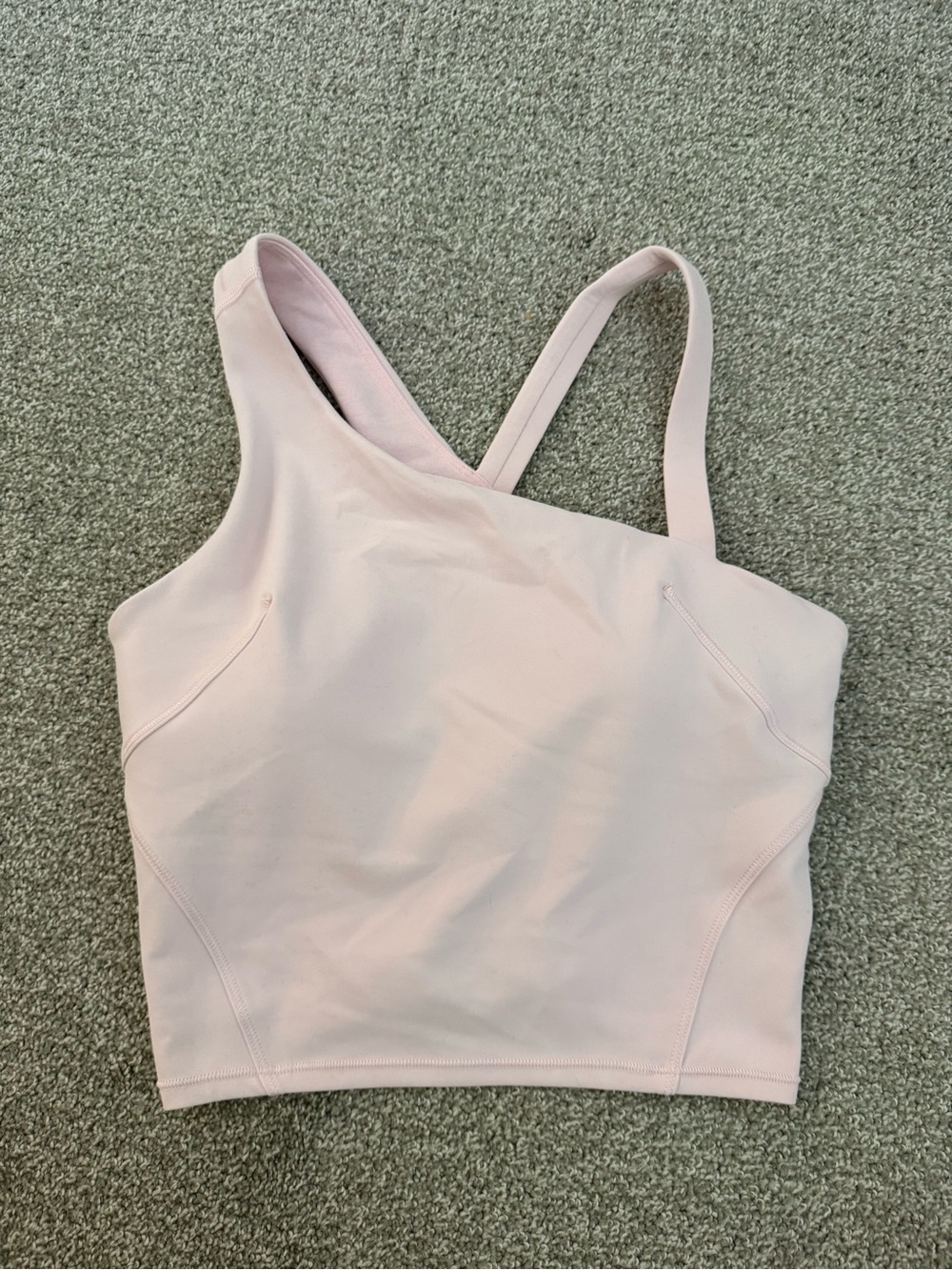 Lululemon asymmetrical C/D align top